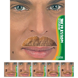 Knír hnědý různé druhy